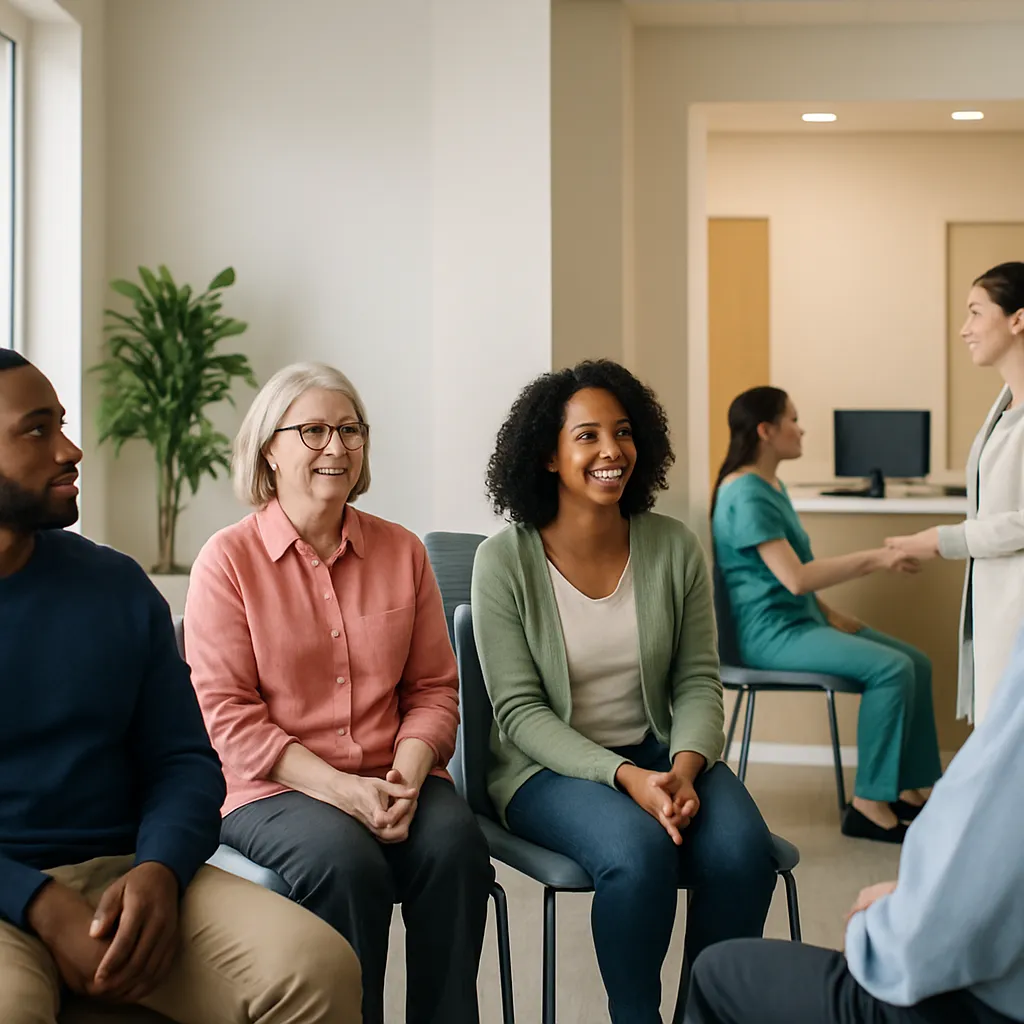 Frustrated doctor reviewing analytics showing patients book your competitor instead of the practice.