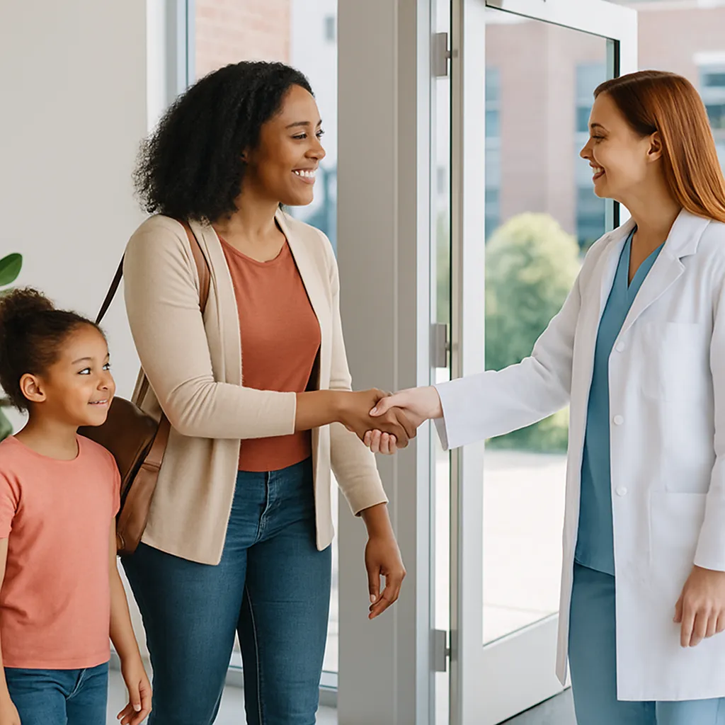 Example of doctor bio pages designed to build patient trust and convert website visitors.